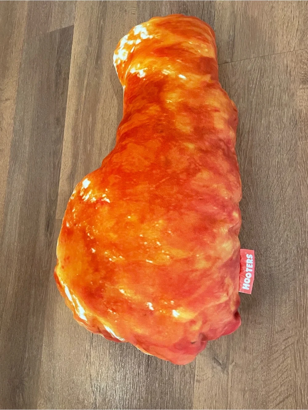 Hooters Official Rare Buffalo Chicken Wing Novelty Plush Throw Pillow 24” inches